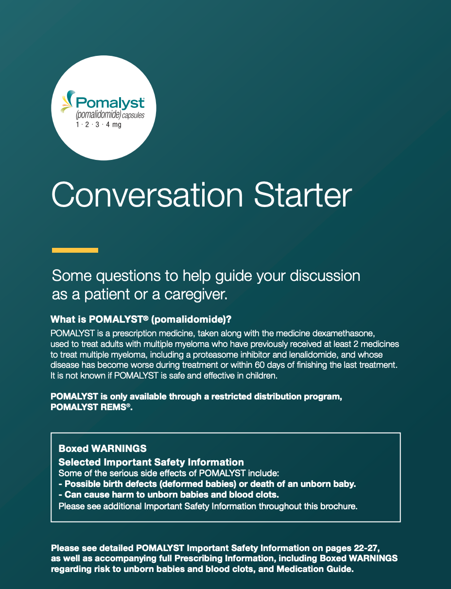 Conversation Starter Brochure